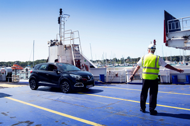 a Wightlink ferry